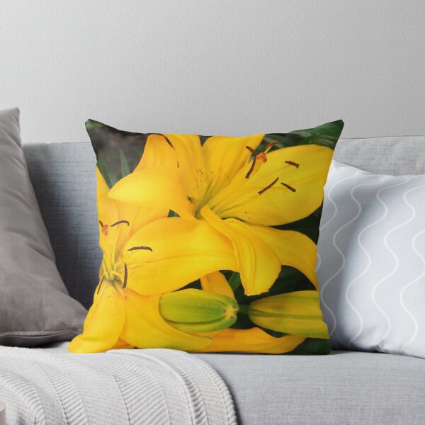 Item preview, Lillies in Yellow designed and sold by Laurel Talabere.