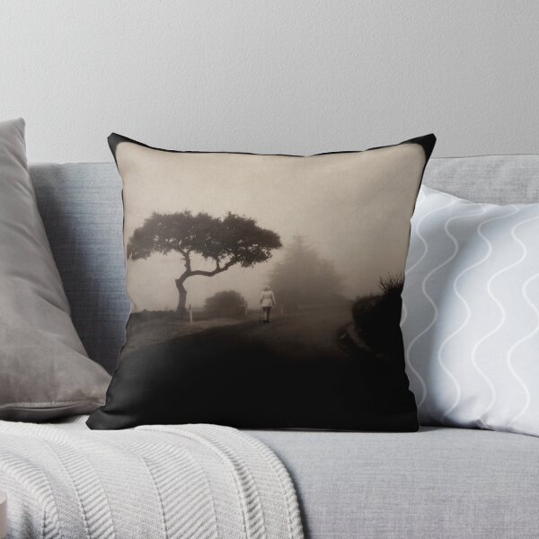 Long Road Throw Pillow