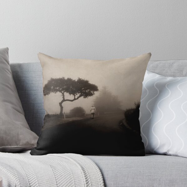 Long Road Throw Pillow