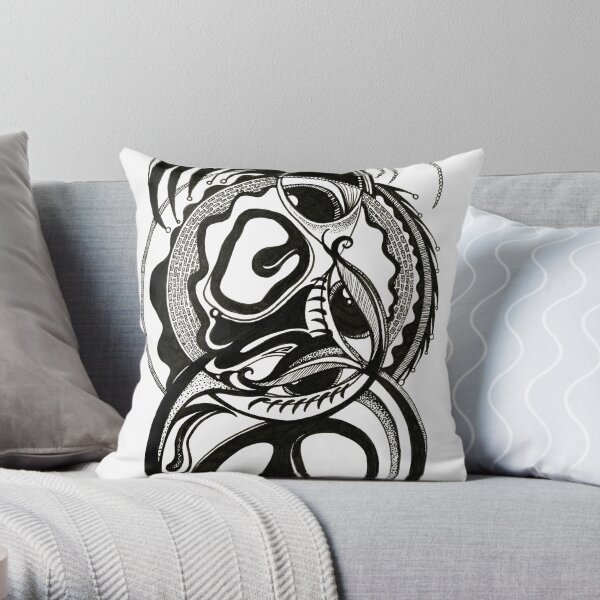 Exhaltation Throw Pillow