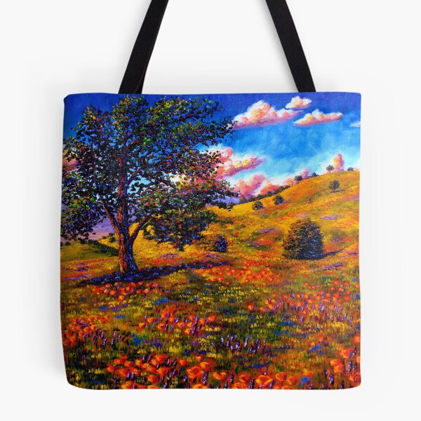 Item preview, Oak in the Poppy Fields designed and sold by sesillie.