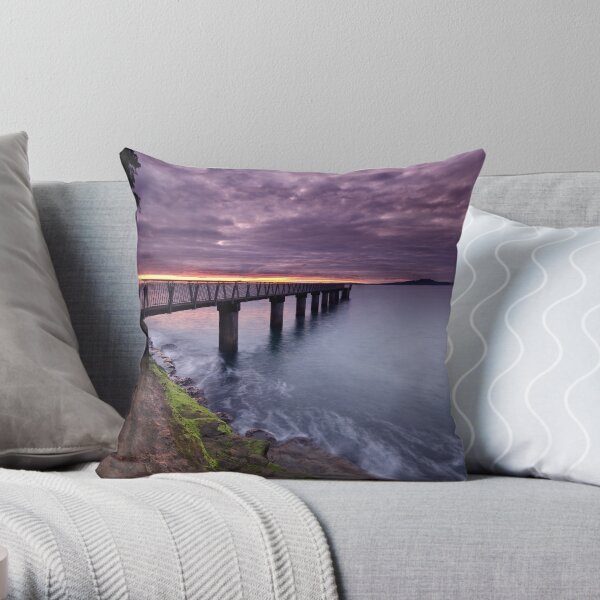 Murray's Bay Sunrise Throw Pillow