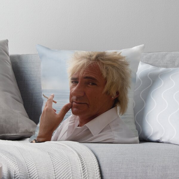 Rud Stewart Throw Pillow