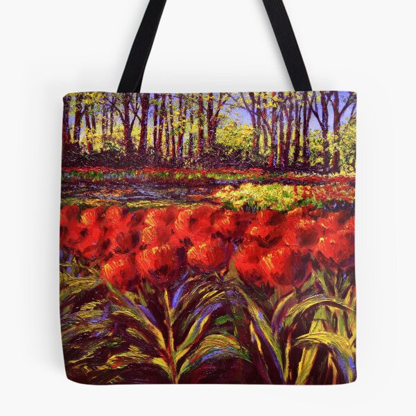 Item preview, The Red Tulips in Keukenhof designed and sold by sesillie.