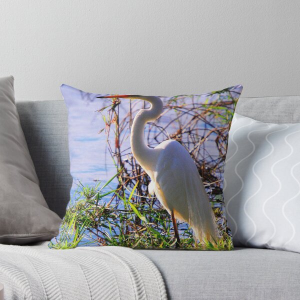 Item preview, Egret portrait designed and sold by GeoffSporne.