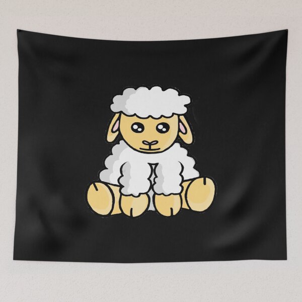 Item preview, Sheep, lamb, wool, cute, sweet, children, gift, gift idea designed and sold by Rautee.