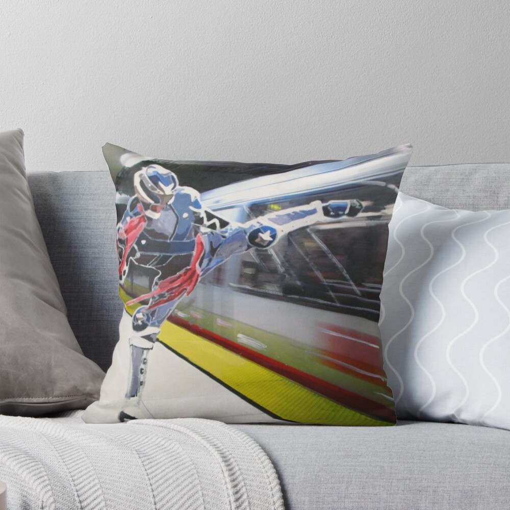 Item preview, Throw Pillow designed and sold by tomoenk6.