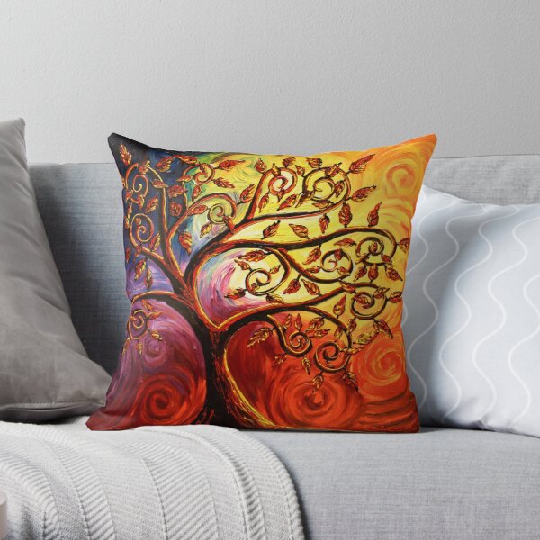 The Tree of Life Throw Pillow