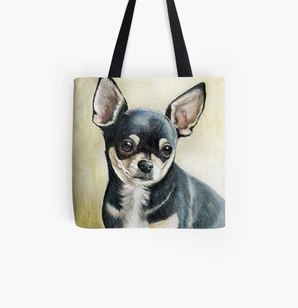 Chihuahua All Over Print Tote Bag
