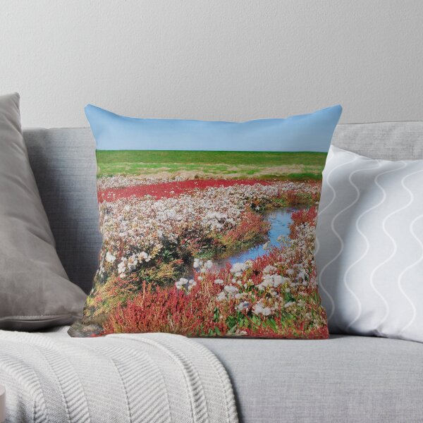 Wetlands 4 Throw Pillow
