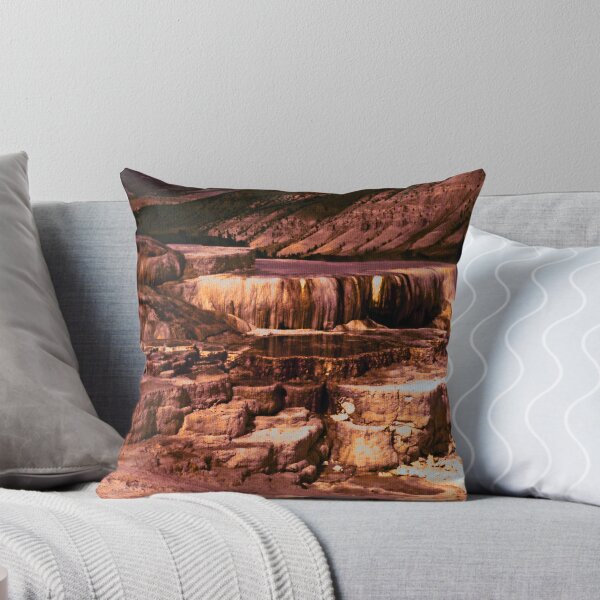 Item preview, Mammoth Terraces - Yellowstone 1976 designed and sold by ABPhotoArt.