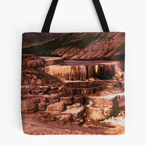 Item preview, Mammoth Terraces - Yellowstone 1976 designed and sold by ABPhotoArt.