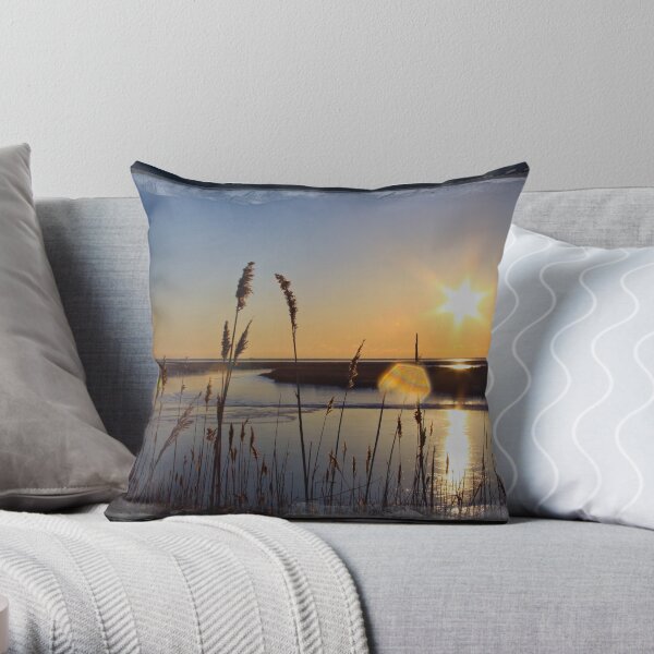 Sun Star Throw Pillow