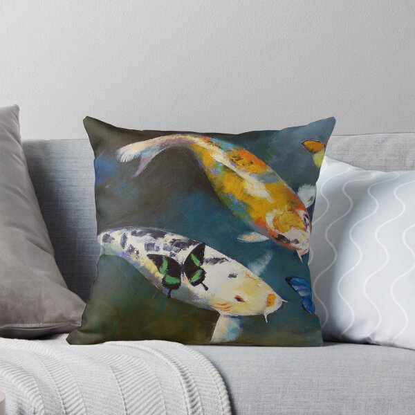 Item preview, Koi Fish and Butterflies designed and sold by Michael Creese.