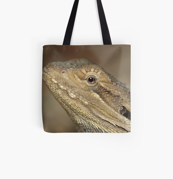 Eastern Bearded Dragon All Over Print Tote Bag
