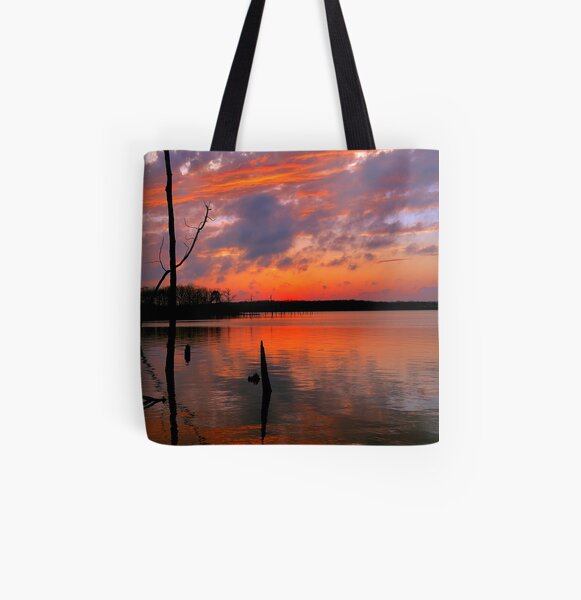 Reflection of Color All Over Print Tote Bag