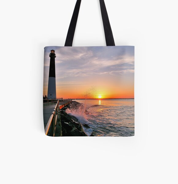 Barnegat Light All Over Print Tote Bag