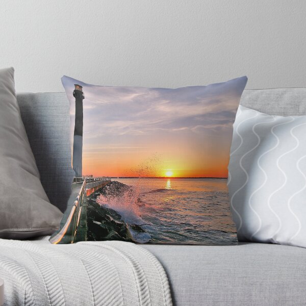 Barnegat Light Throw Pillow