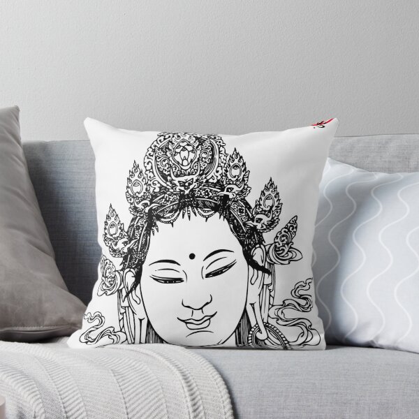 Item preview, Buddha face Print designed and sold by buddhabubba.