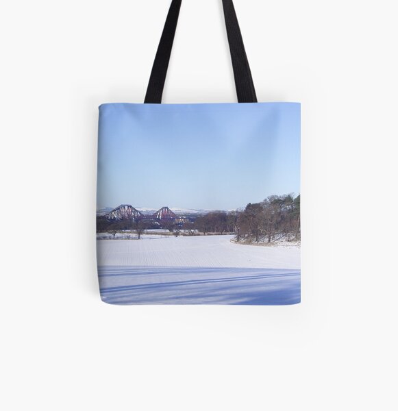 Winter Bridge All Over Print Tote Bag