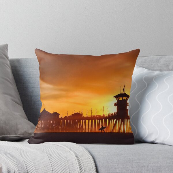 Item preview, Huntington Beach Pier, Surfer designed and sold by Mark Ramstead.