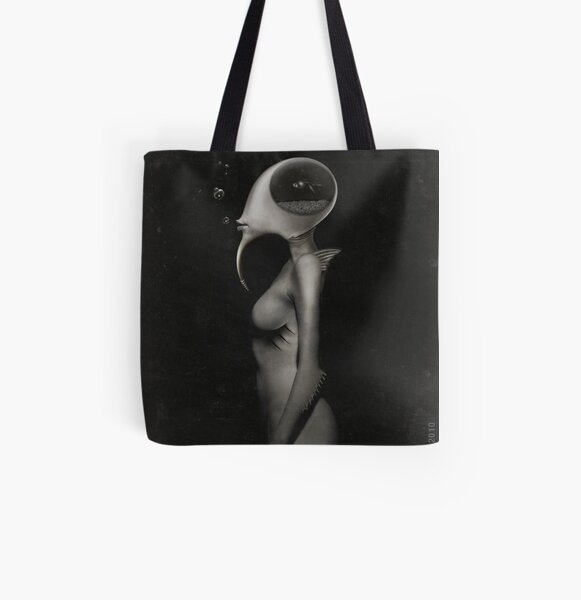 Aquarium All Over Print Tote Bag