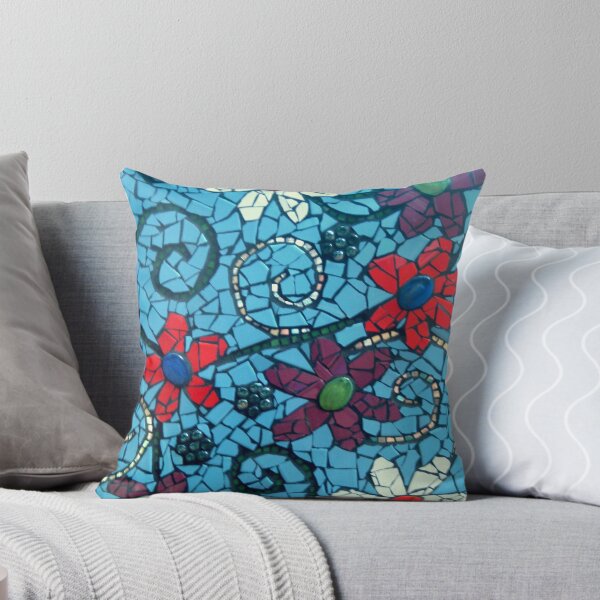 Item preview, flower amongst broken tiles   designed and sold by AshleighS.