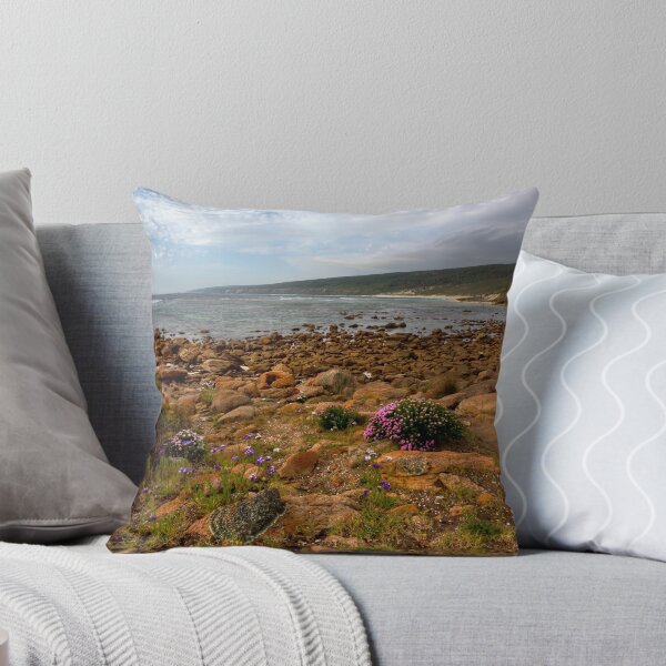 Item preview, Rocky bay with wild flowers designed and sold by Richard Majlinder.
