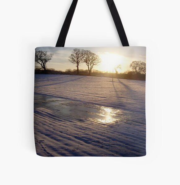 Dalmeny Winter Sun All Over Print Tote Bag