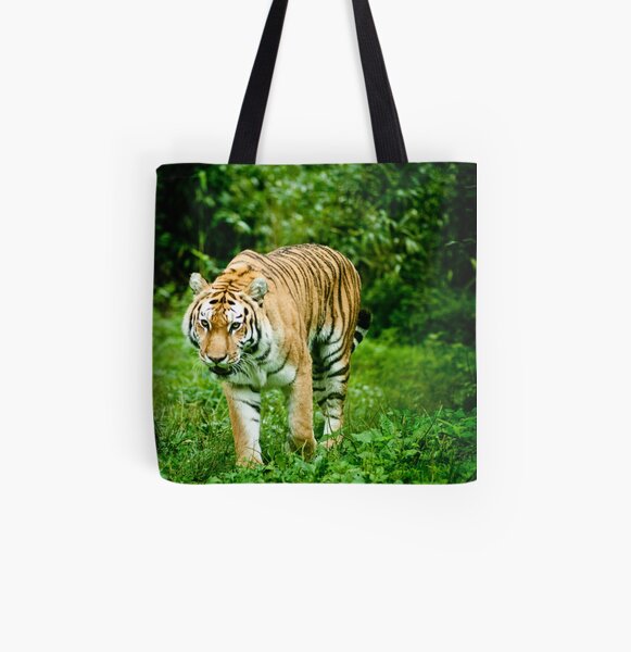 Bengal Tiger All Over Print Tote Bag