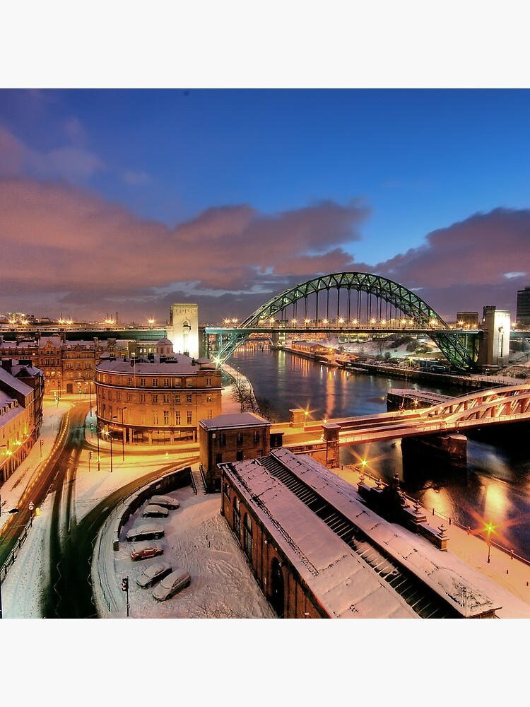 Newcastle in winter by tontoshorse