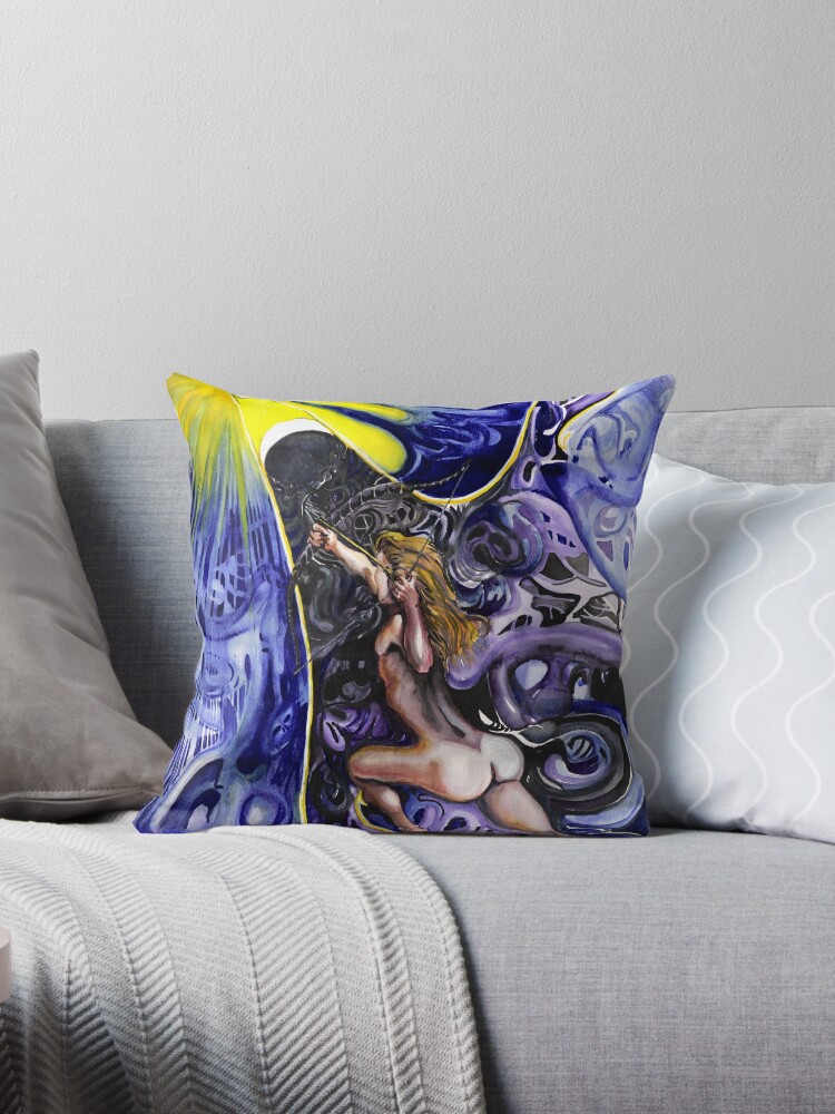 Throw Pillow, Monad designed and sold by Davol White