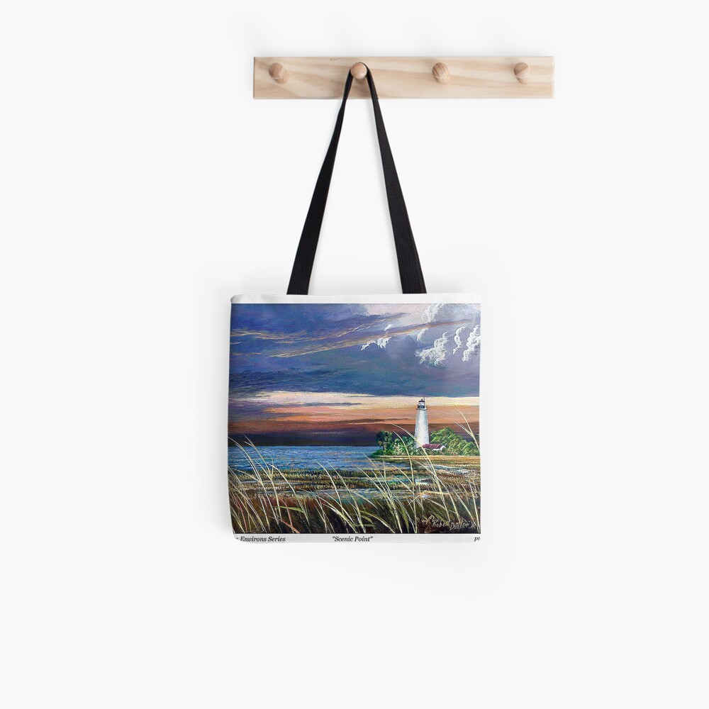 Scenic Point - St. Marks Light Tote Bag
