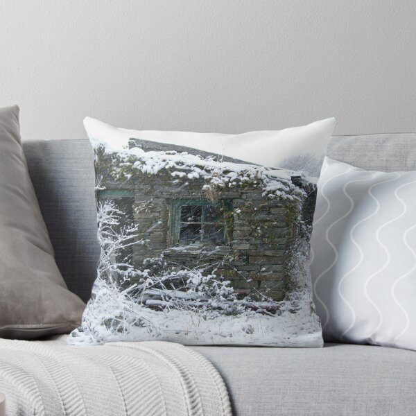 Item preview, Old shed in the snow  designed and sold by Connie  Danaher.