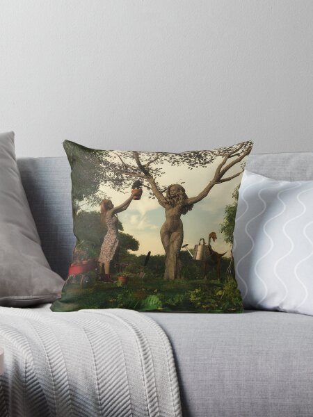 Vista previa del artículo con la obra « la cereza Dryad ... con un poco de ayuda de sus amigos. En el profundo bosk», diseñado y vendido por Syd Baker.