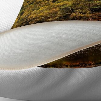 Alternate view of Autumn Mists Throw Pillow