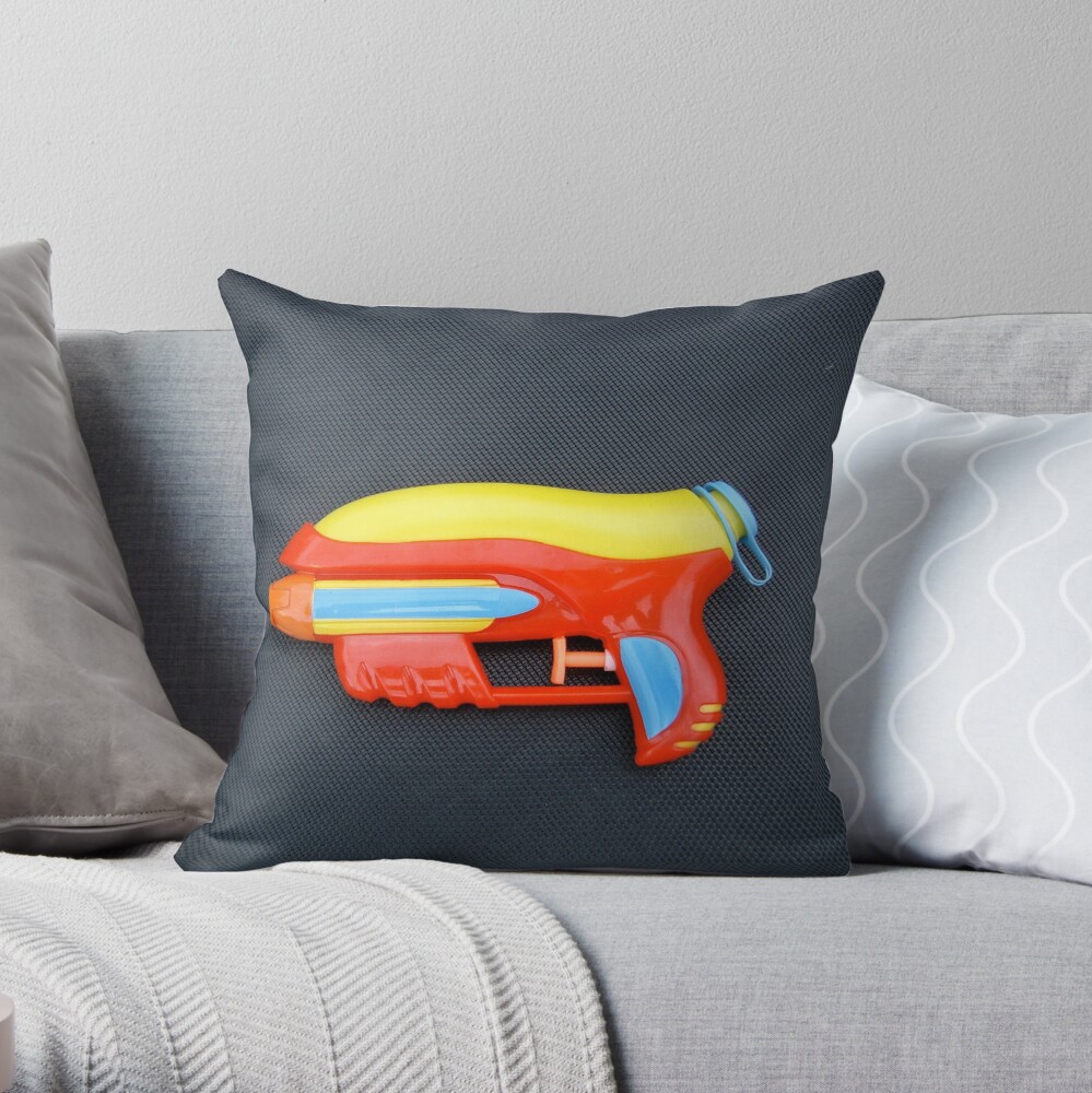 Water Phaser Throw Pillow