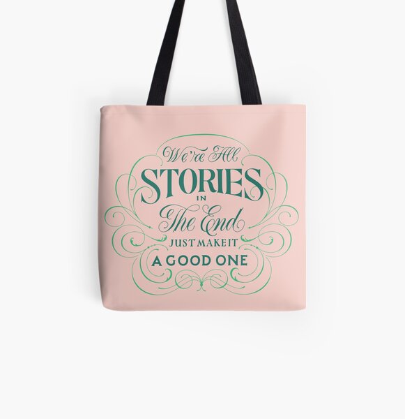 We're All Stories All Over Print Tote Bag