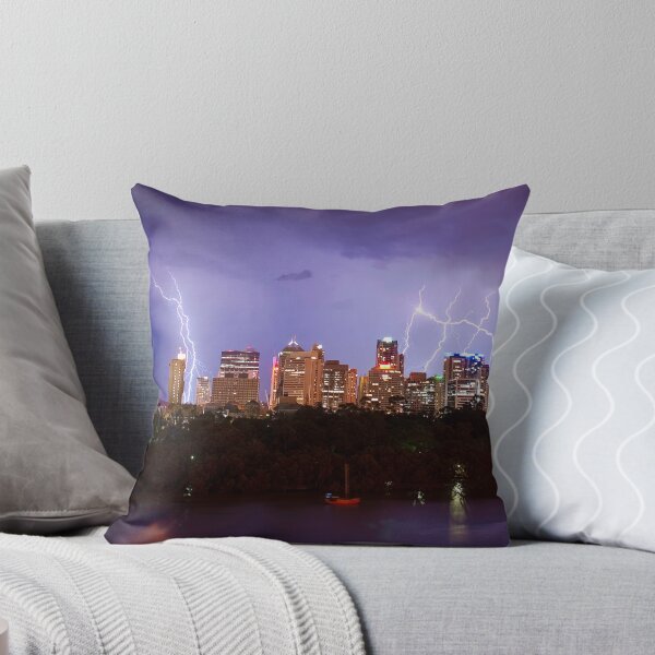 Item preview, City Storm Chase from Kangaroo Point designed and sold by Mark Greenmantle.