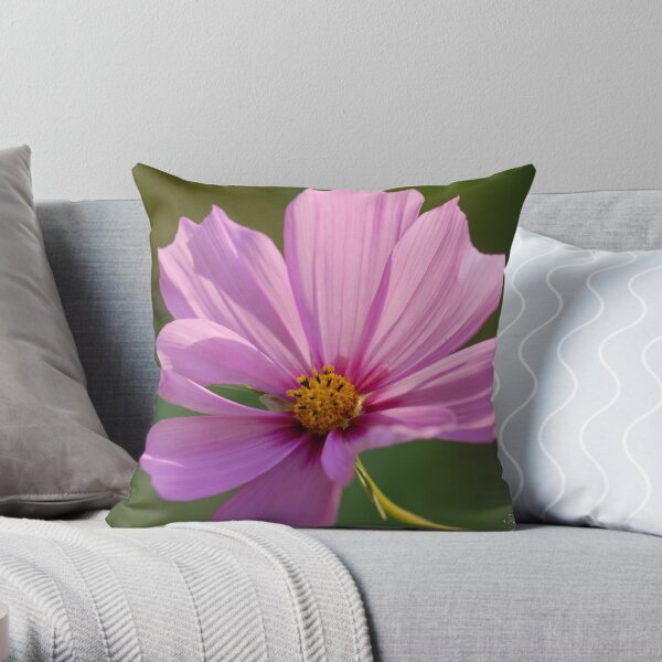 Delicate Petals Throw Pillow