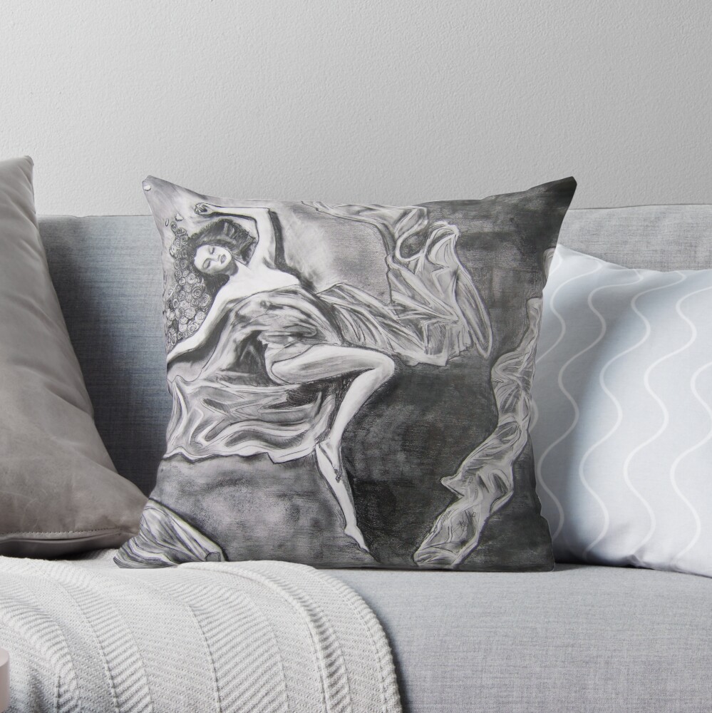 Roses Throw Pillow