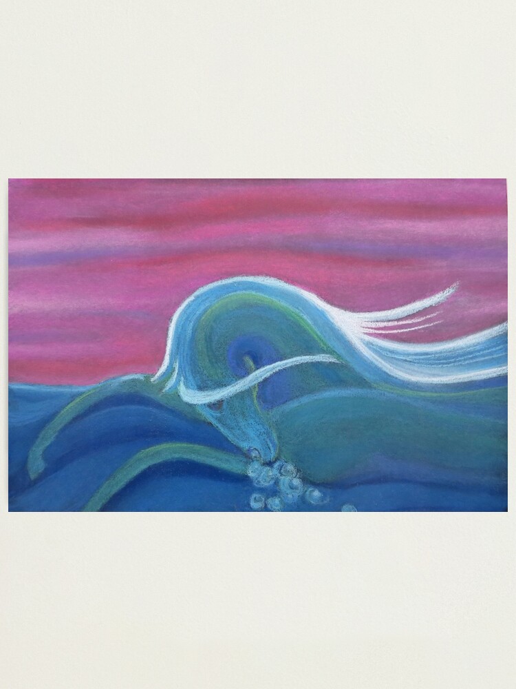 Alternate view of A Swell Ride Photographic Print