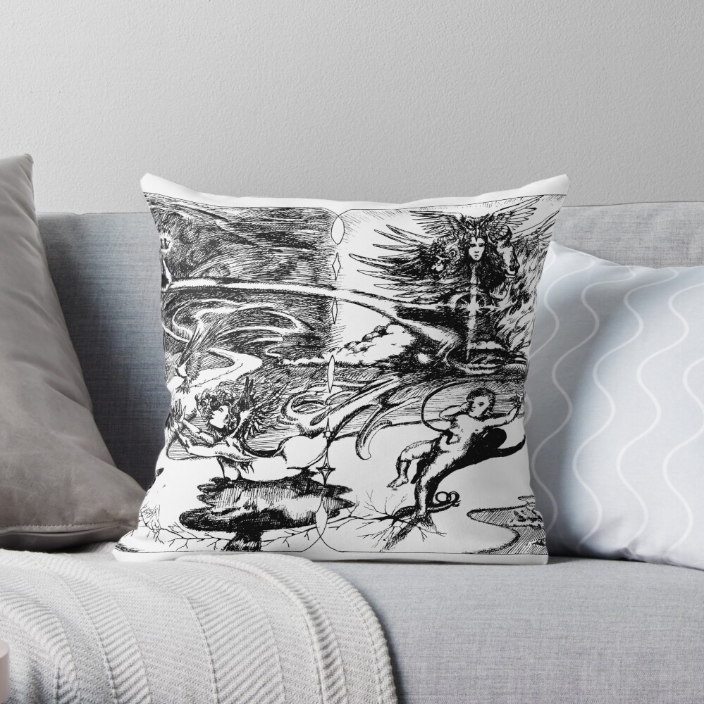 Item preview, Throw Pillow designed and sold by dajson.