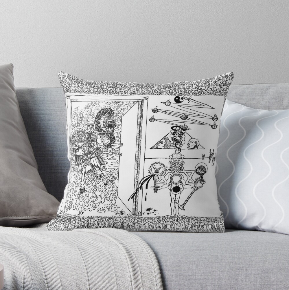 Item preview, Throw Pillow designed and sold by dajson.