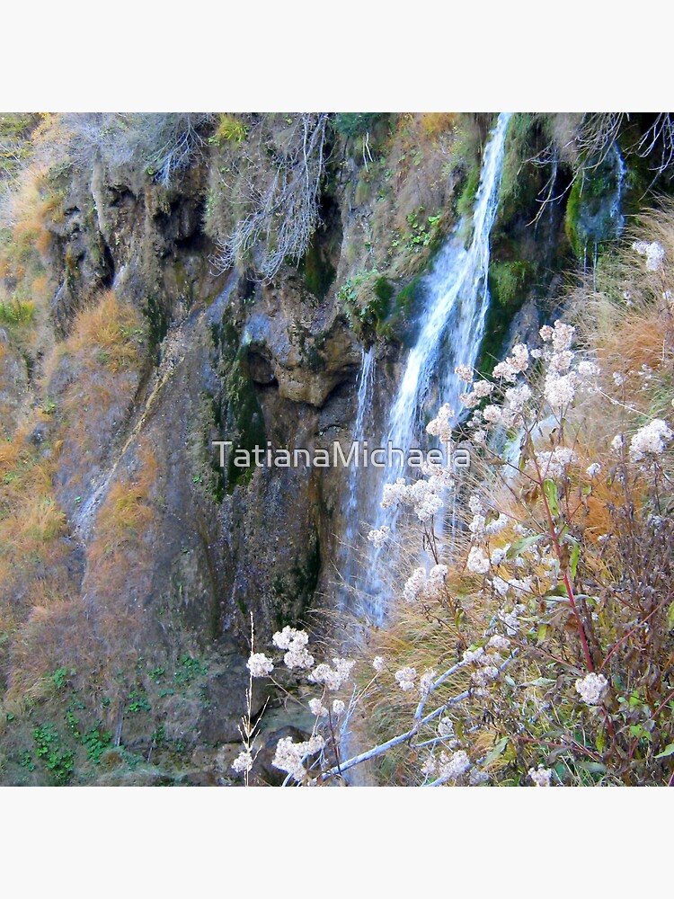 Thumbnail 4 of 4, Pillow, Romantic Waterfalls designed and sold by TatianaMichaela.