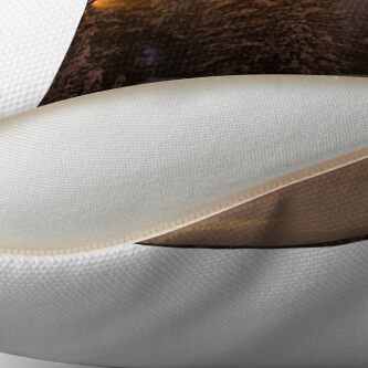 Alternate view of Albion Gold Throw Pillow