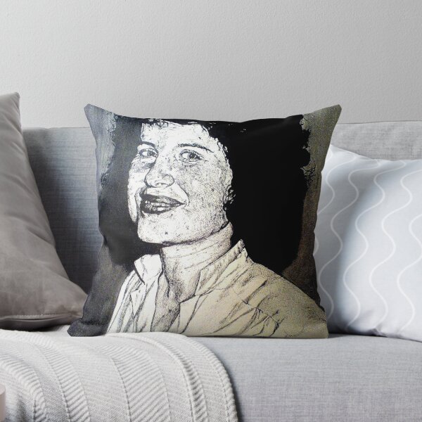Pen and Ink Avril Throw Pillow