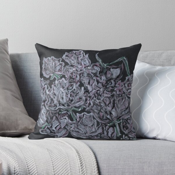 A DOZEN ROSES Throw Pillow