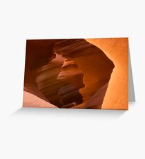 Antelope Canyon 003 Greeting Card