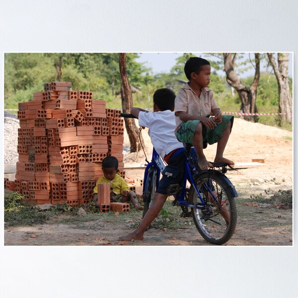 Item preview, Boys on the building site designed and sold by SweetLemon.